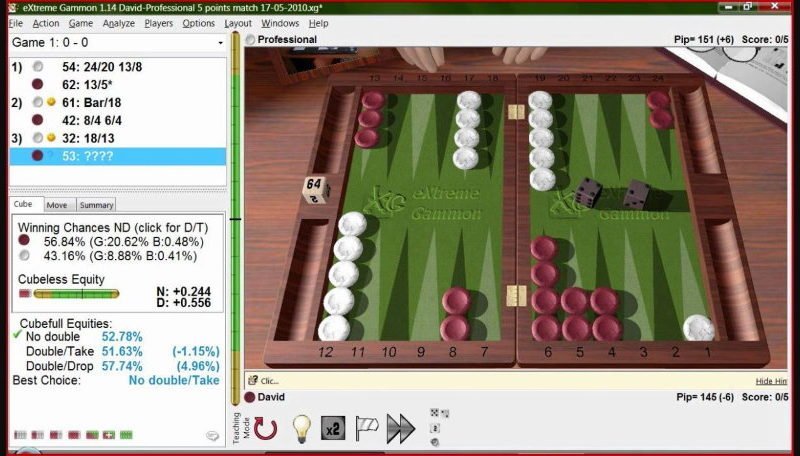 Backgammon Gaming Software